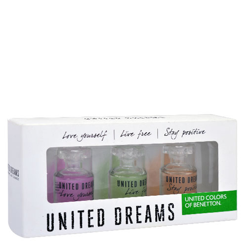 Kit Miniaturas Benetton United Dreams EDT