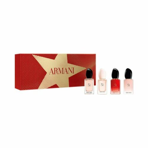 Kit Miniaturas Giorgio Armani Si | Fragrancias EDP / EDT / Passione / Fiori - Imagem 2